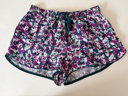 HUNKEMÖLLER, Short WOVEN FLOWERFIELD, Grösse XS, Grün/Pink