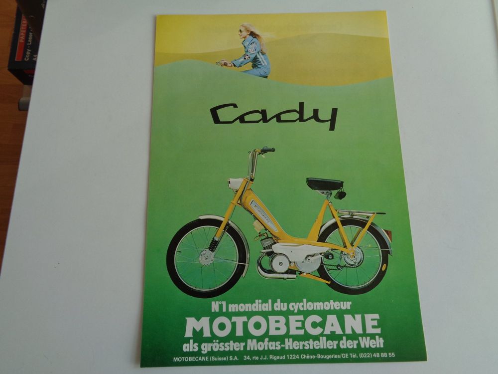 Motobecane Cady (Gebraucht) in Remetschwil für CHF 12 – mit Lieferung ...