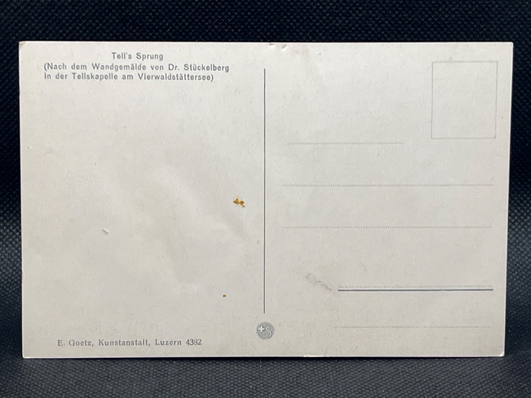 Cartes postales: Tell's Sprung – D'occasion à Widnau par Brusi9 1