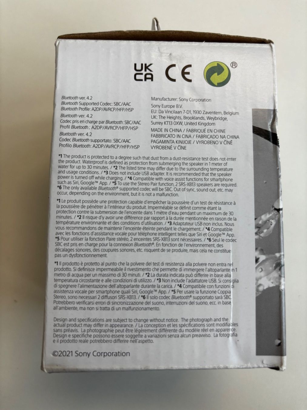 Sony Casse acustiche: Sony SRS-XB13 Wireless Speaker Schwarz Neu – Nuovo (secondo la descrizione) da Frauenfeld venduto da Staatsanwaltschaft 3