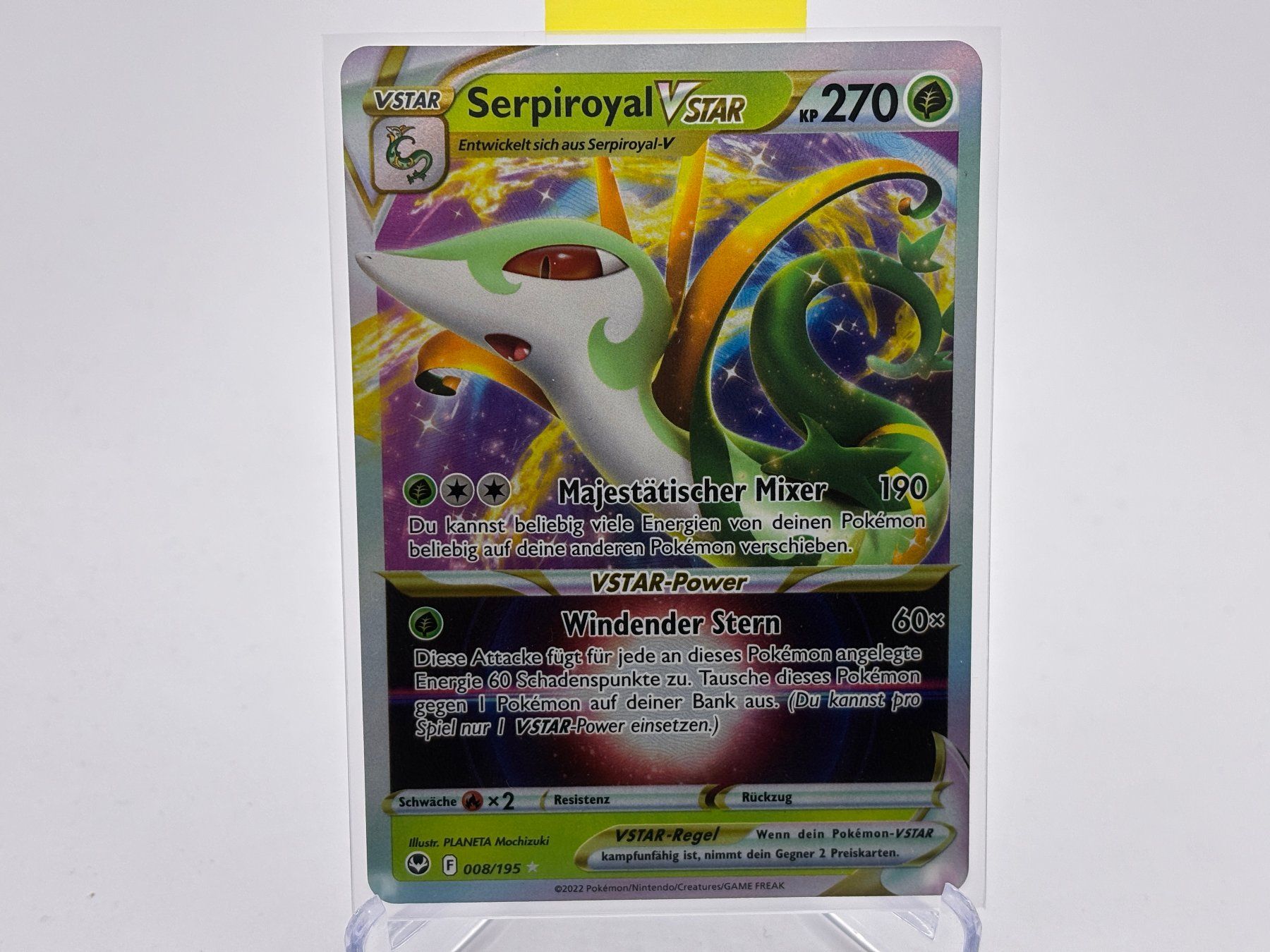 Pokémon Carte collezionabili: Silberne Sturmwinde - Serpiroyal VSTAR  (SIT 8) - DE – Nuovo (secondo la descrizione) da Allschwil venduto da Bullach