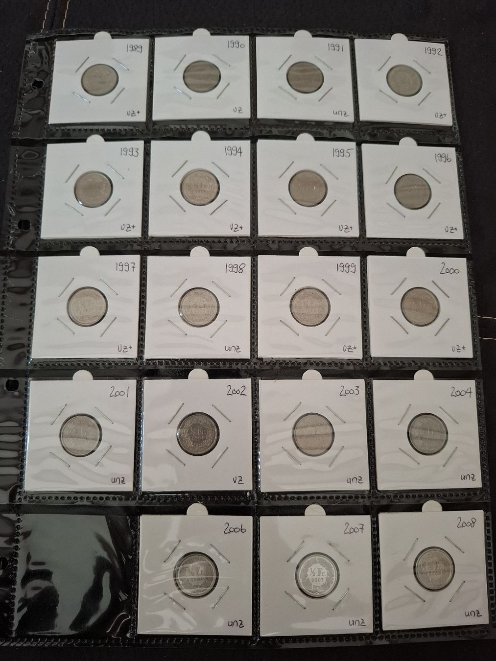 Tutti le monete: 50 Rp Sammlung ab 1850 – Usato da Hunzenschwil venduto da Hardrock6 4