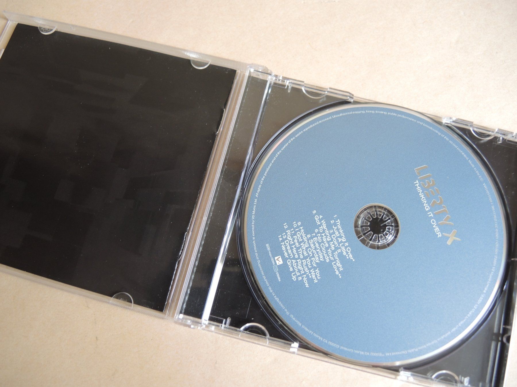 CD: Liberty X - Thinking It Over - CD Album – Usato da Rorschach venduto da Pop-upBrocki 1