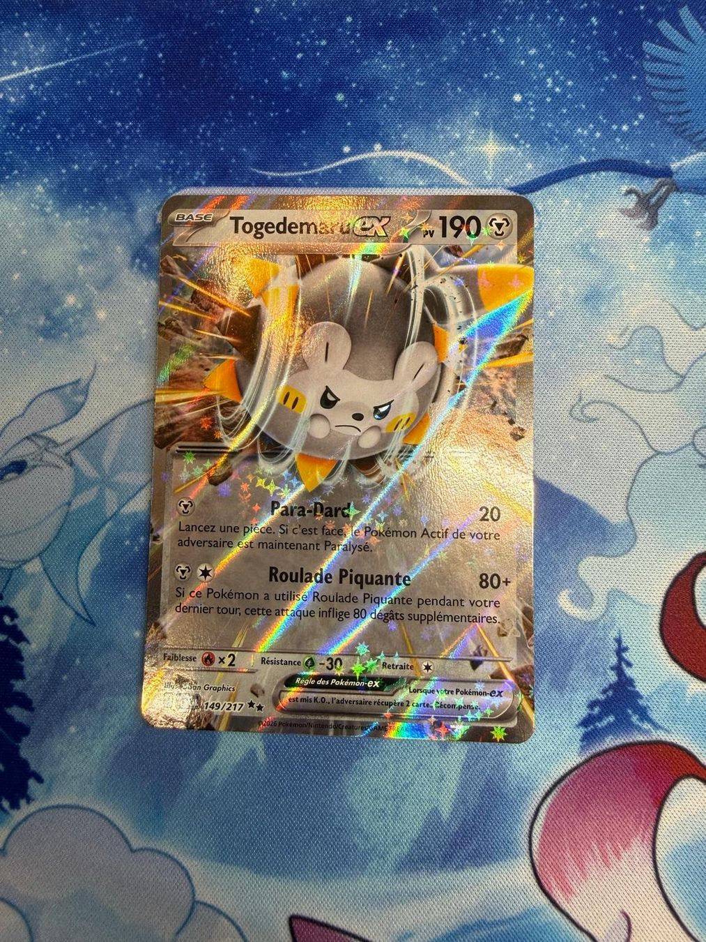 Pokémon Sammelbilder & Trading cards: Togedemaru EX - ASC 149 FR – Neu (gemäss Beschreibung) aus Courgenay von ScamBoxOff
