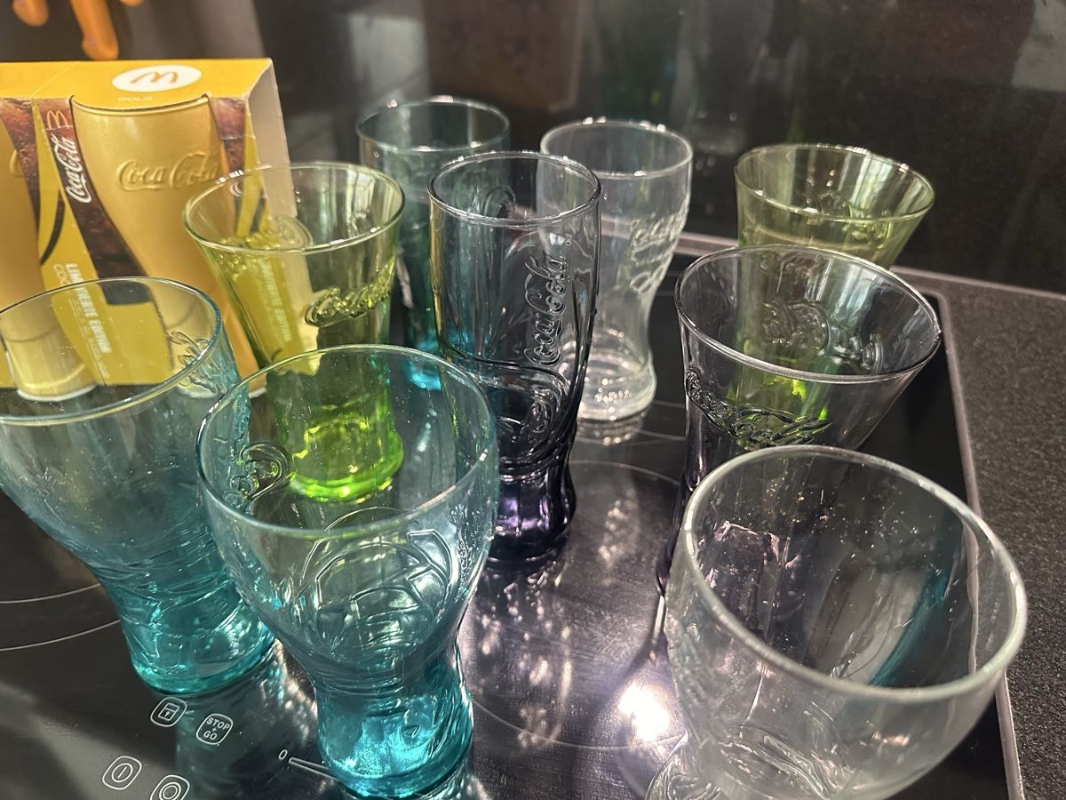 Bicchieri: Coca Cola Glässer Sammlung 11 Stück  – Usato da Altendorf venduto da Quietwater 1
