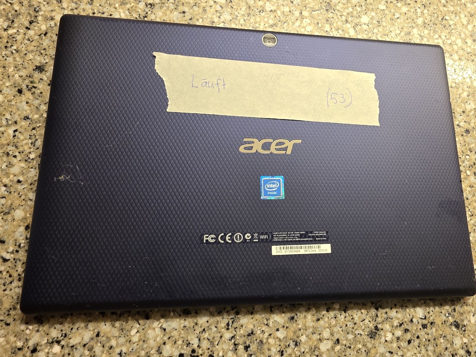 Acer Tablet PC: acer Tablet – Usato da Olten venduto da Prinzenstyle 3