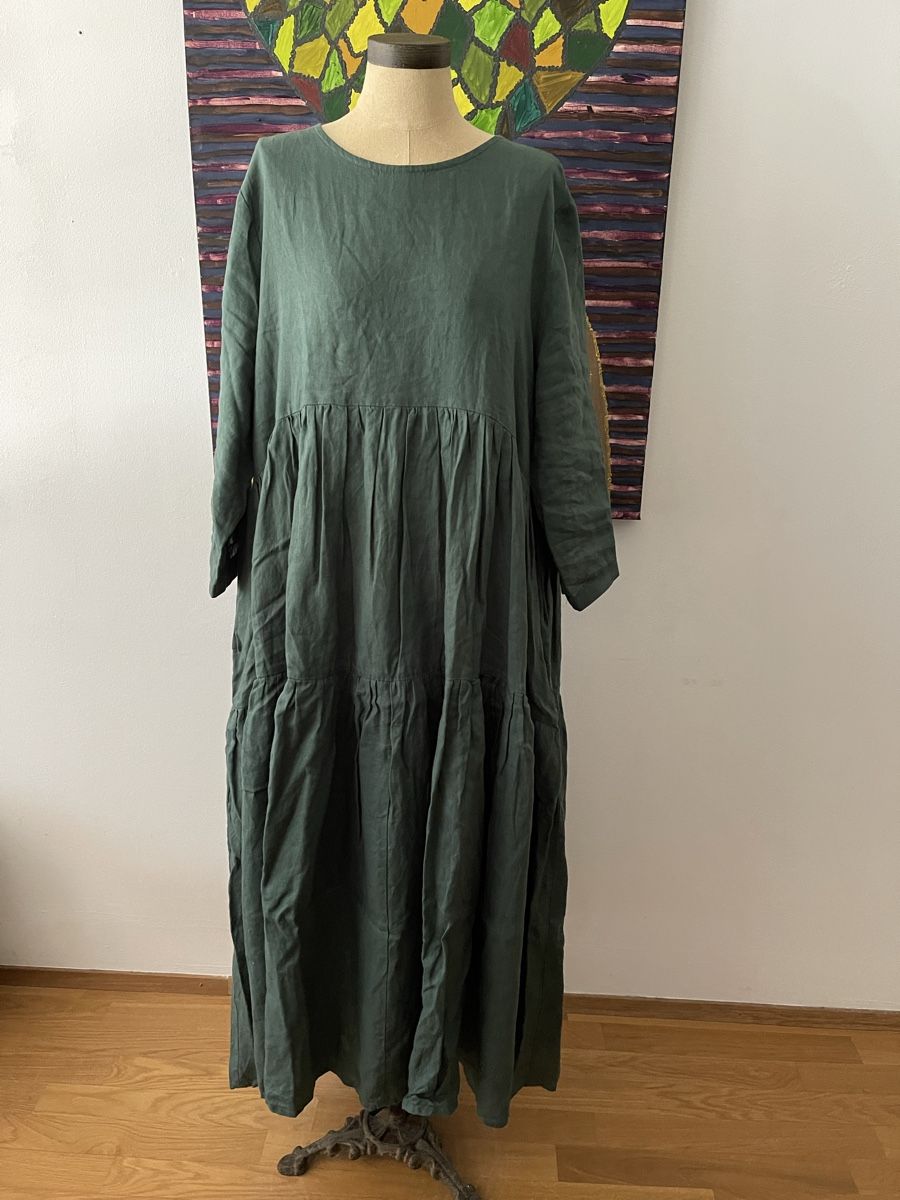Vestiti: Simpson Handmade Leinenkleid Gr.XXL – Nuovo (secondo la descrizione) da Stallikon venduto da BaumArt