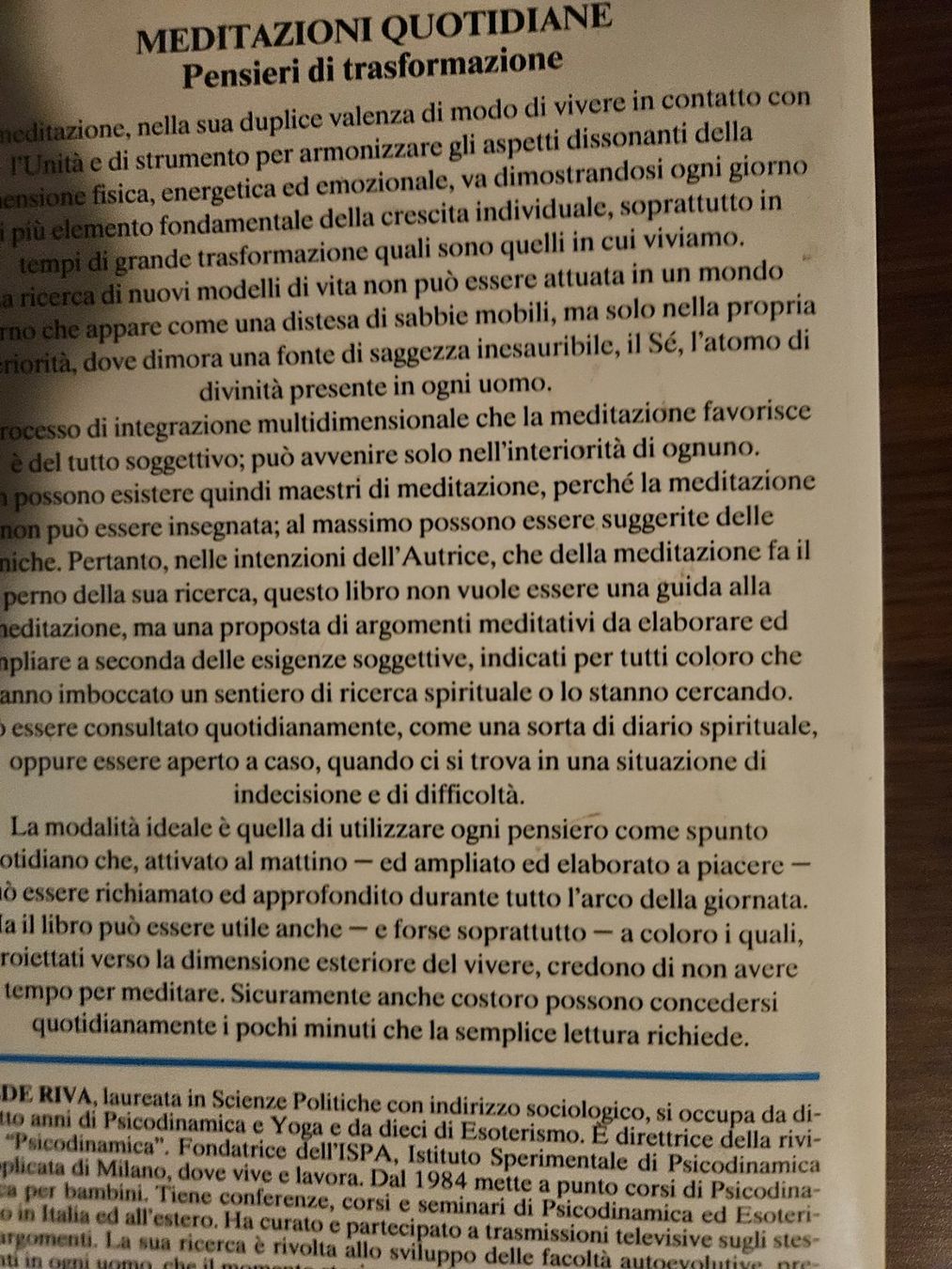 Libri: Meditazioni Quotidiane – Usato da Zürich venduto da lorenzo167 1