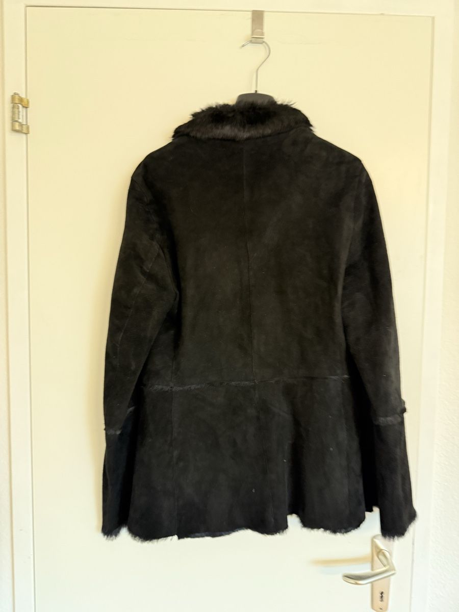 Jacken: Black suede jacket, S Italy – Neu (gemäss Beschreibung) aus Basel von dar_ch4051 4