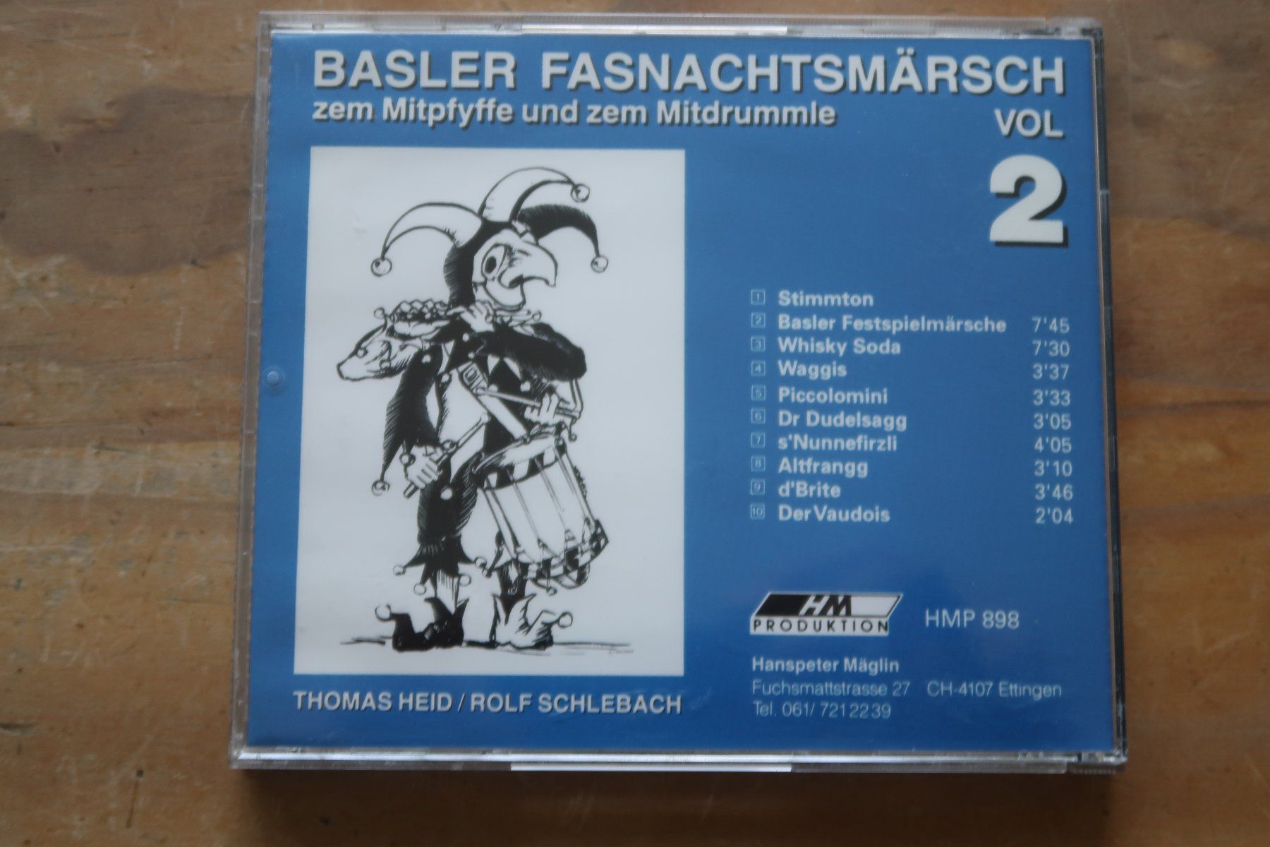 CDs: BASLER FASNACHTSMÄRSCH VOL. 2  - CD – D'occasion à Basel par Patiscat 1