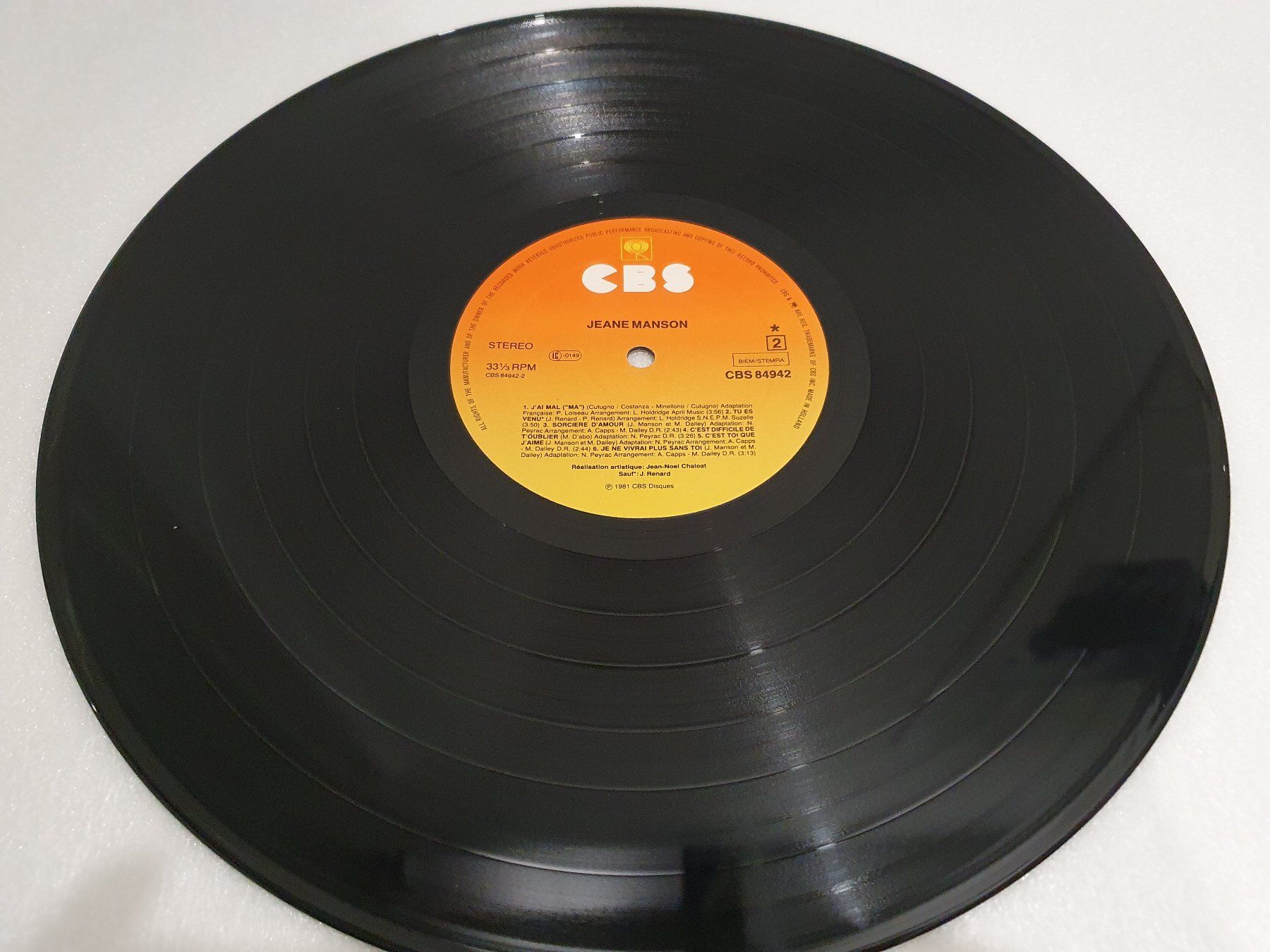Schallplatten: Jeane Manson – Jeane Manson – Gebraucht aus Uster von  4