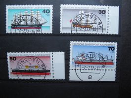 BRD 1977 Deutsche Schiffe  gest