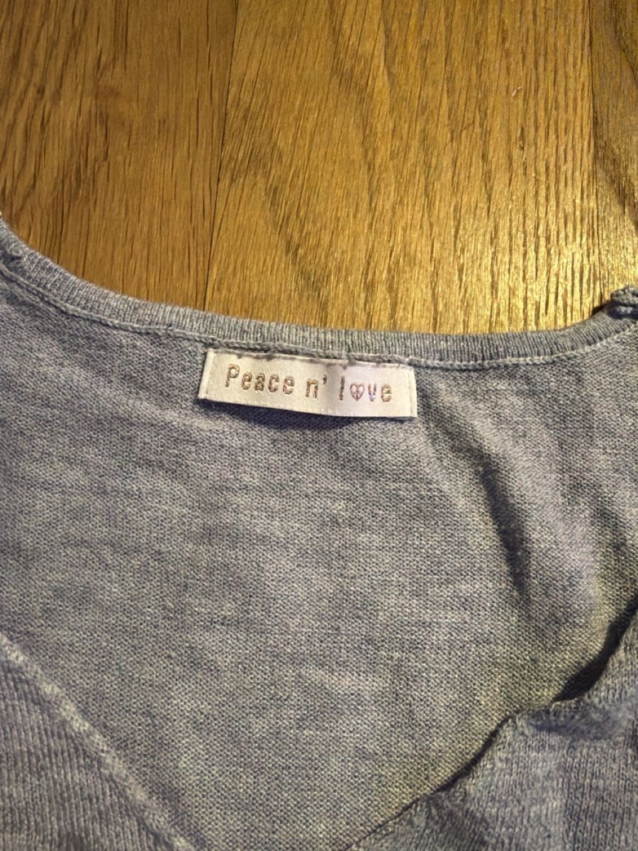 Maglioni & Felpe: Peace n' love Pullover, Grösse M, Grau – Usato da Stäfa venduto da Waykana15 1