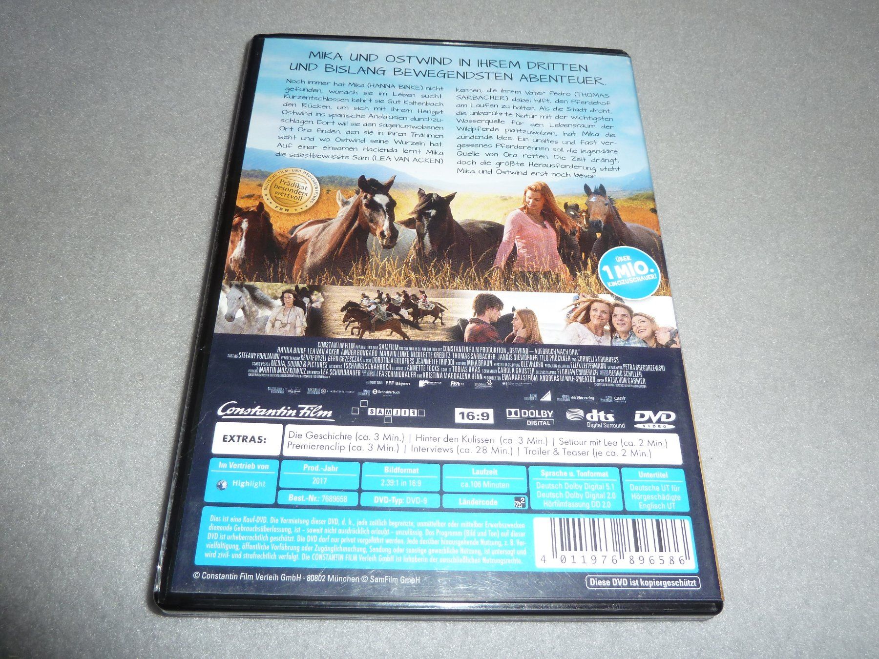 Tutti i DVDs: DVD ~ Ostwind 1 – Usato da Hofstetten SO venduto da LudoHoFl 1