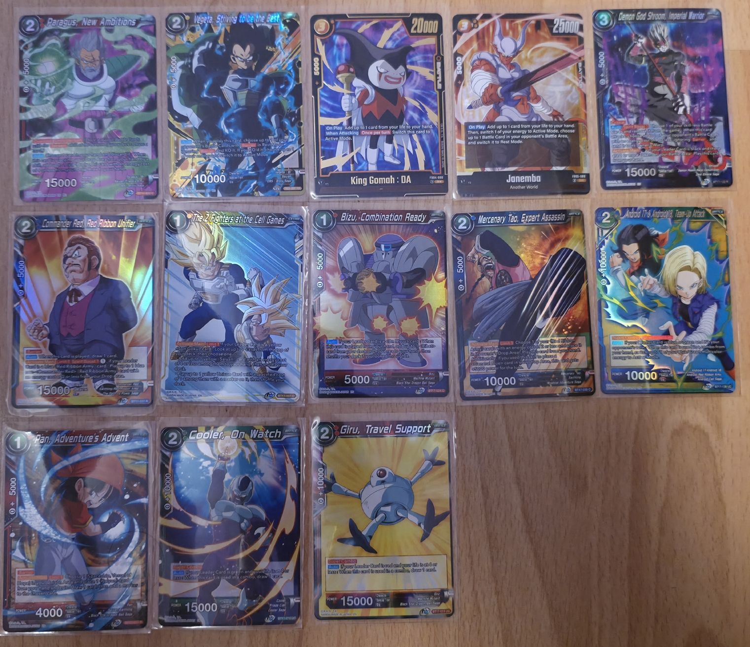 Bandai Carte collezionabili: 13 x Dragolball Karten – Nuovo (secondo la descrizione) da Sirnach venduto da Halk_TCG