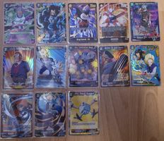 13 x Dragolball Karten