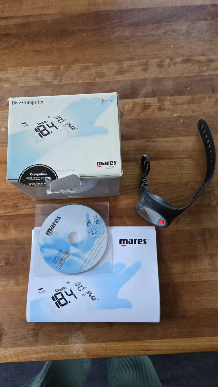 Mares Uhren: Tauchcomputer Mares Puck – Gebraucht aus Muri AG von Noelle5