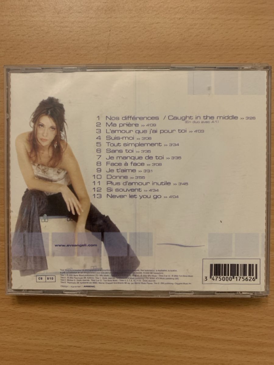 CDs: CD Eve Angeli, album Nos différences – Gebraucht aus Salavaux von Lune_Diurne 1