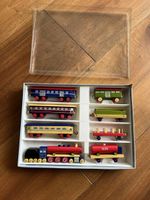 Trenino + vagoni in legno vintage