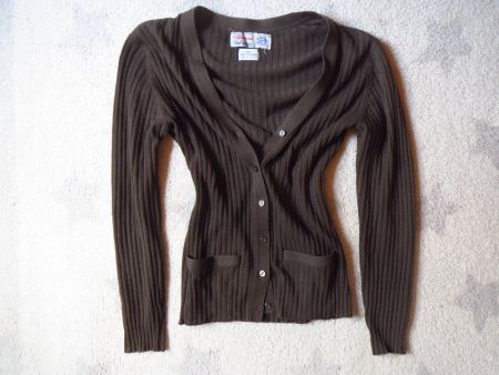 tolle LES FRERES AUSONI Damen Jacke 100% KASCHMIR NP 420.-