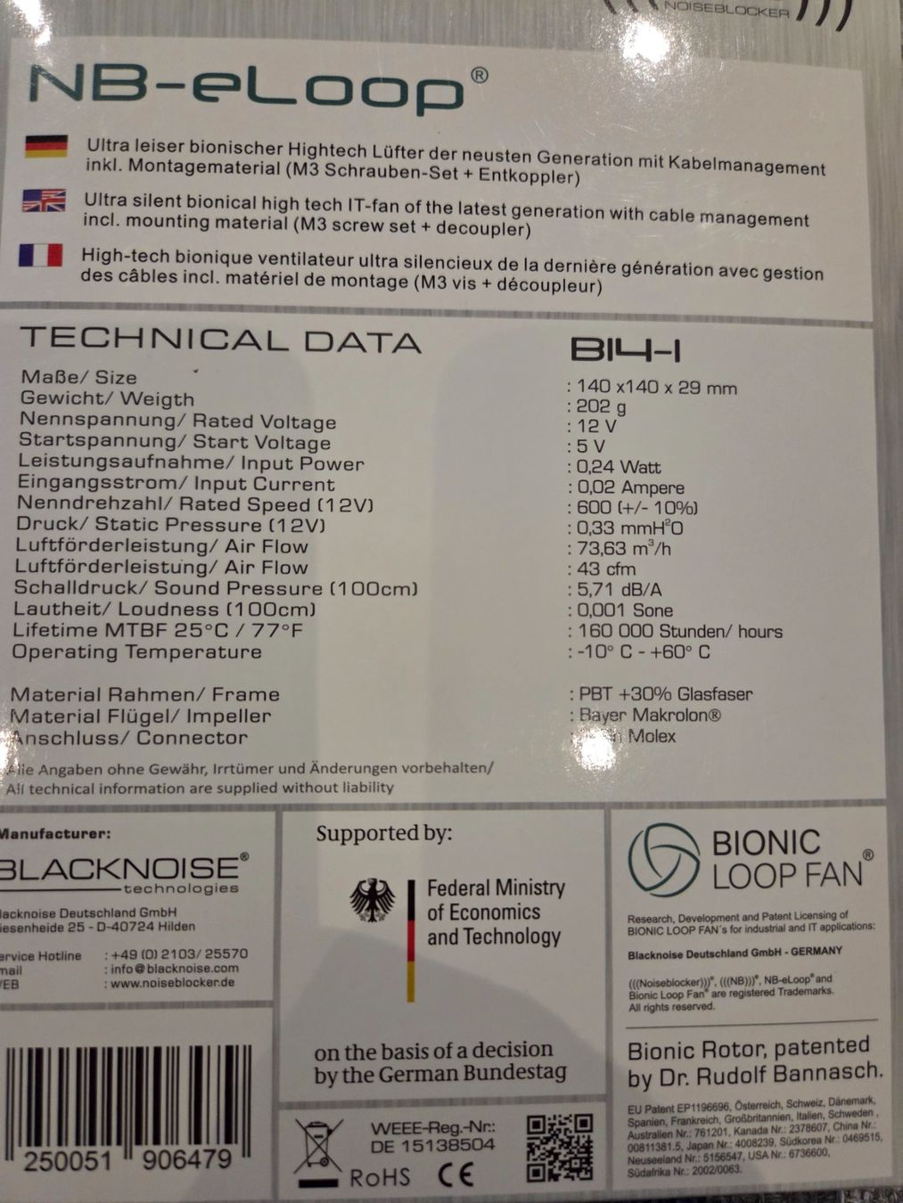 Ventilateurs: Ventilateurs pour ordinateur Noiseblocker – Neuf avec emballage d'origine à Cortaillod par ioi_7rq6 4