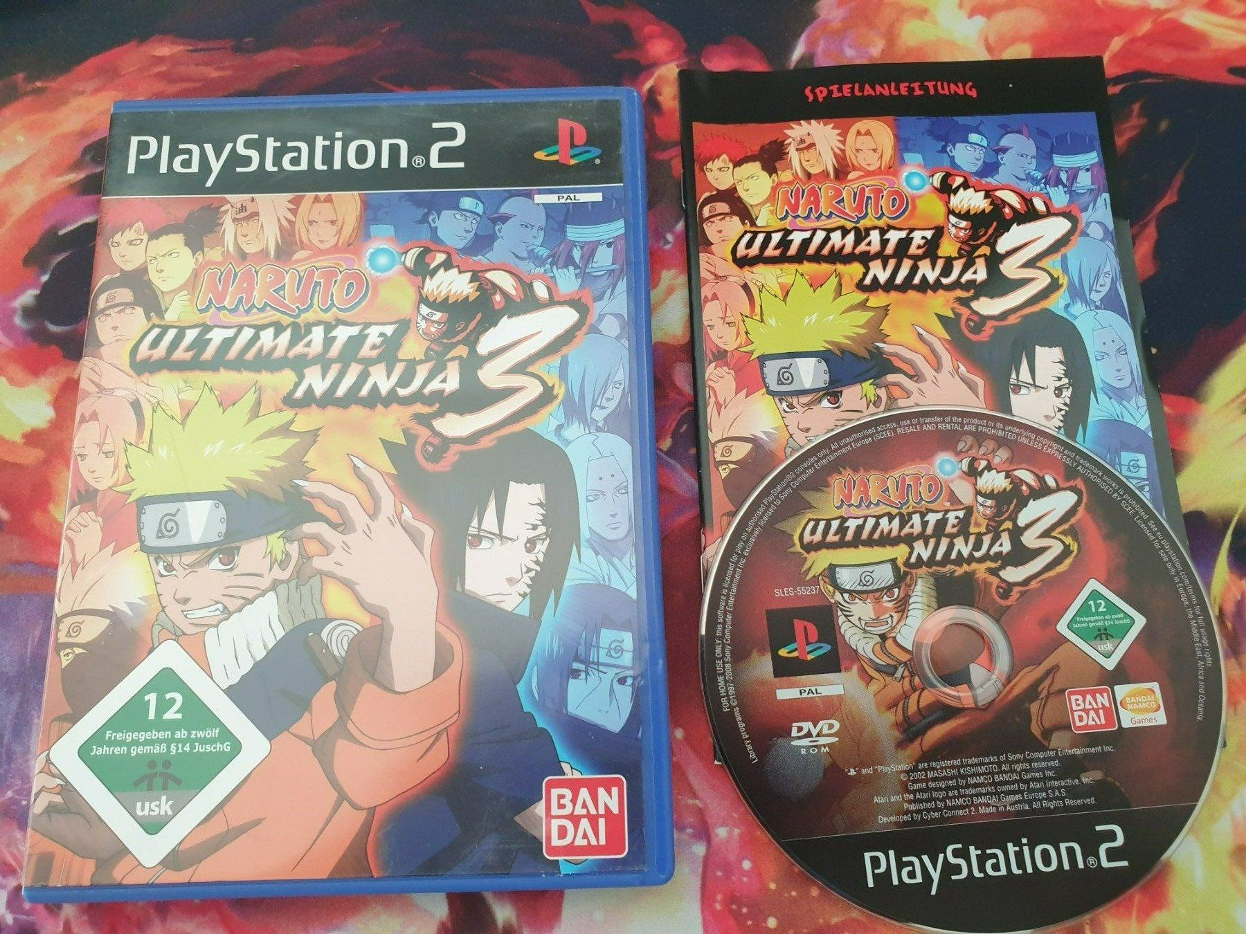 Sony Spiele: Naruto Ultimate Ninja 3 PlayStation 2 – Gebraucht aus Root von