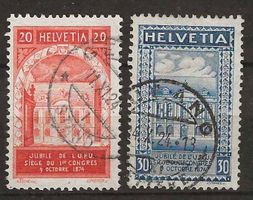 CH167 - UPU 1924 obl.