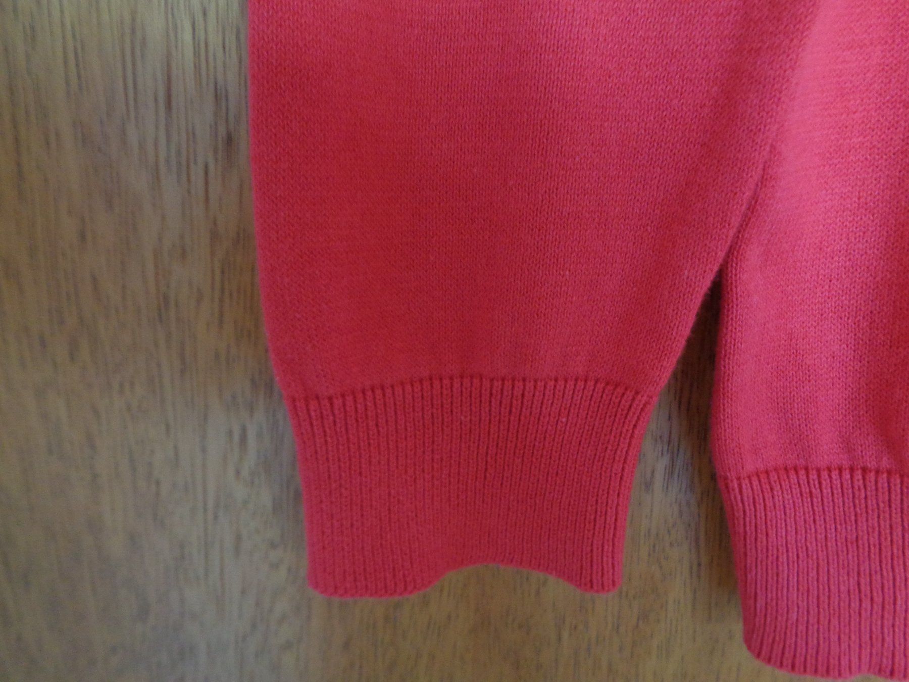 Giacche: Leichte Strickjacke, rot, Gr. 38, Baumwolle, NEU! – Nuovo (secondo la descrizione) da Wiesendangen venduto da Gullfoss 5