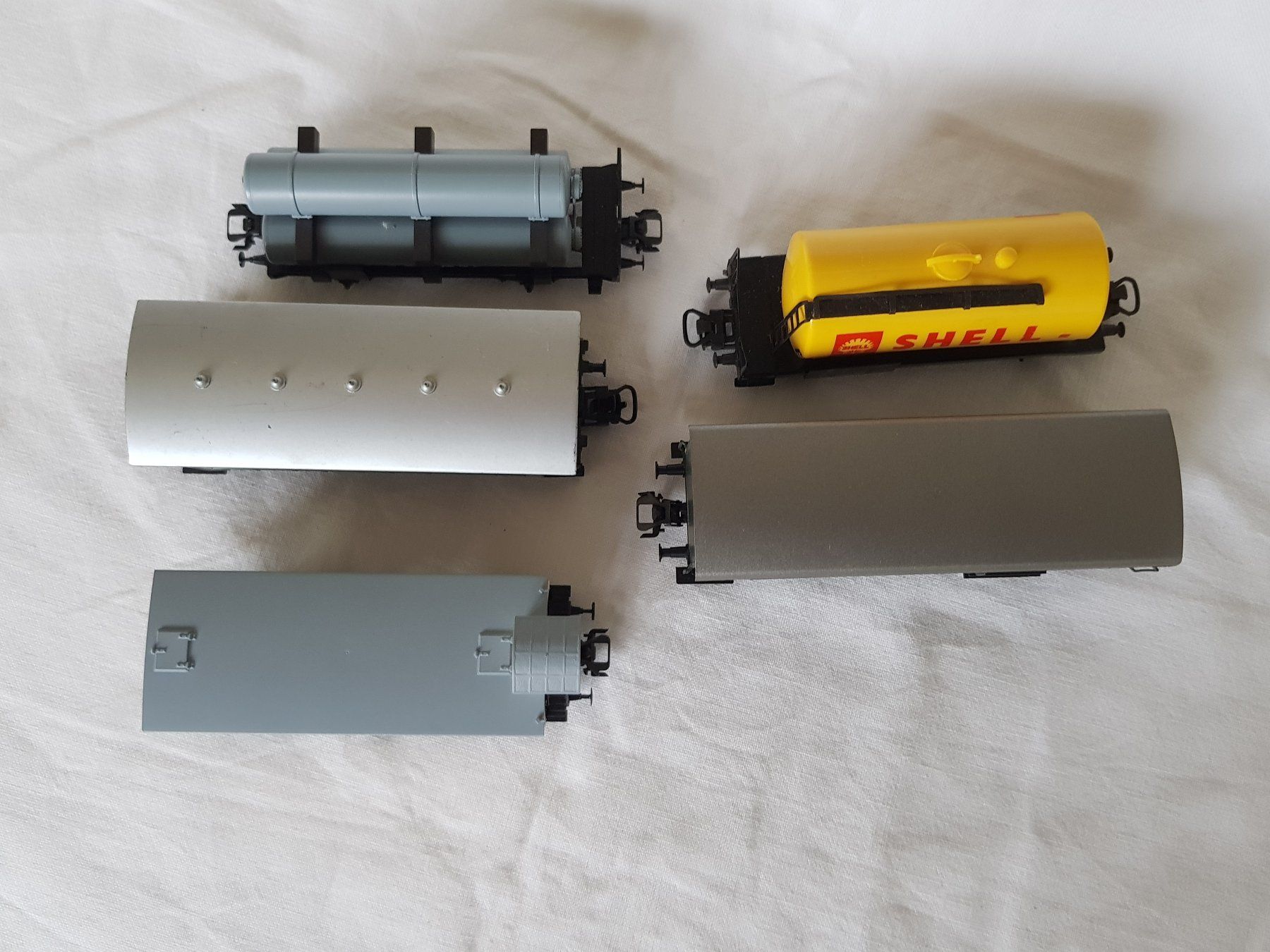 Märklin Modellini di ferrovie: Märklin: 5 teiliger Güterzug – Usato da Luzern venduto da inca55 3