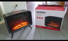 Heizlüfter Kamin Effekt Cheminée