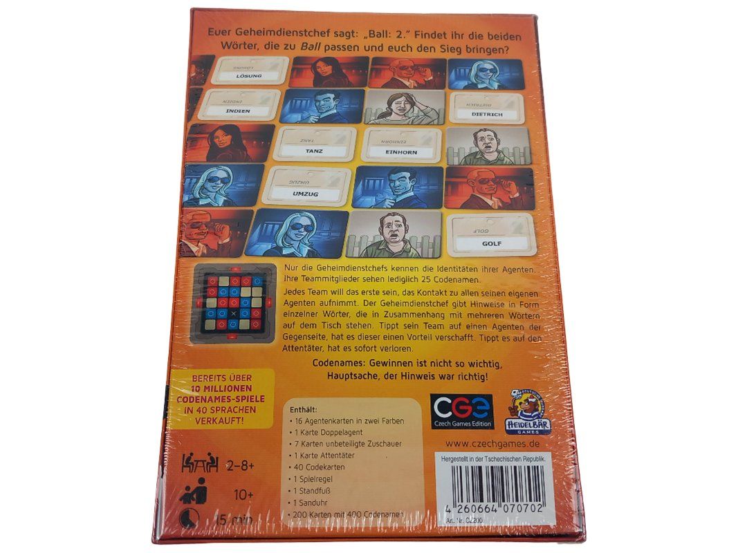 Jeux: Codenames Spiel – Neuf (Voir description) à Hünenberg par Restwert_Zug 1