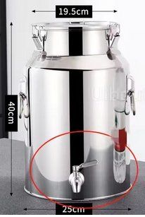 Réservoirs, bidons et tuyaux: Milchkanne 14 Liter – Neuf avec emballage d'origine à Buchs SG par Dtems