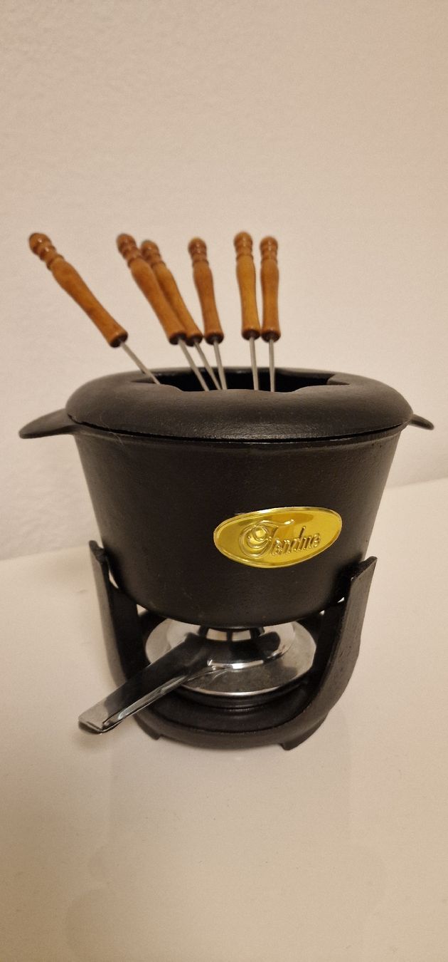 Appareils de cuisine: Fondue Set mit Brenner und Gabeln, Top! – D'occasion à Zürich par Abrar123 2