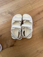 Stylish White Leather Summer Sandals - Like New!