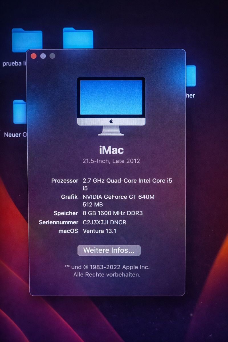 Apple PC: Apple iMac – Usato da Bassersdorf venduto da van_95ch 1