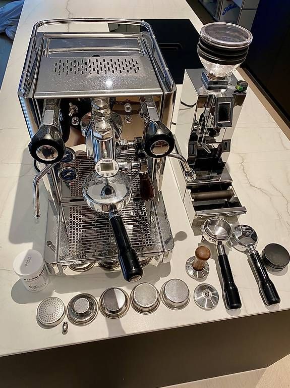Quick Mill Machines à café & Machines à expresso: Siebträgermaschine Set – D'occasion à Liebefeld par ste_jkr2