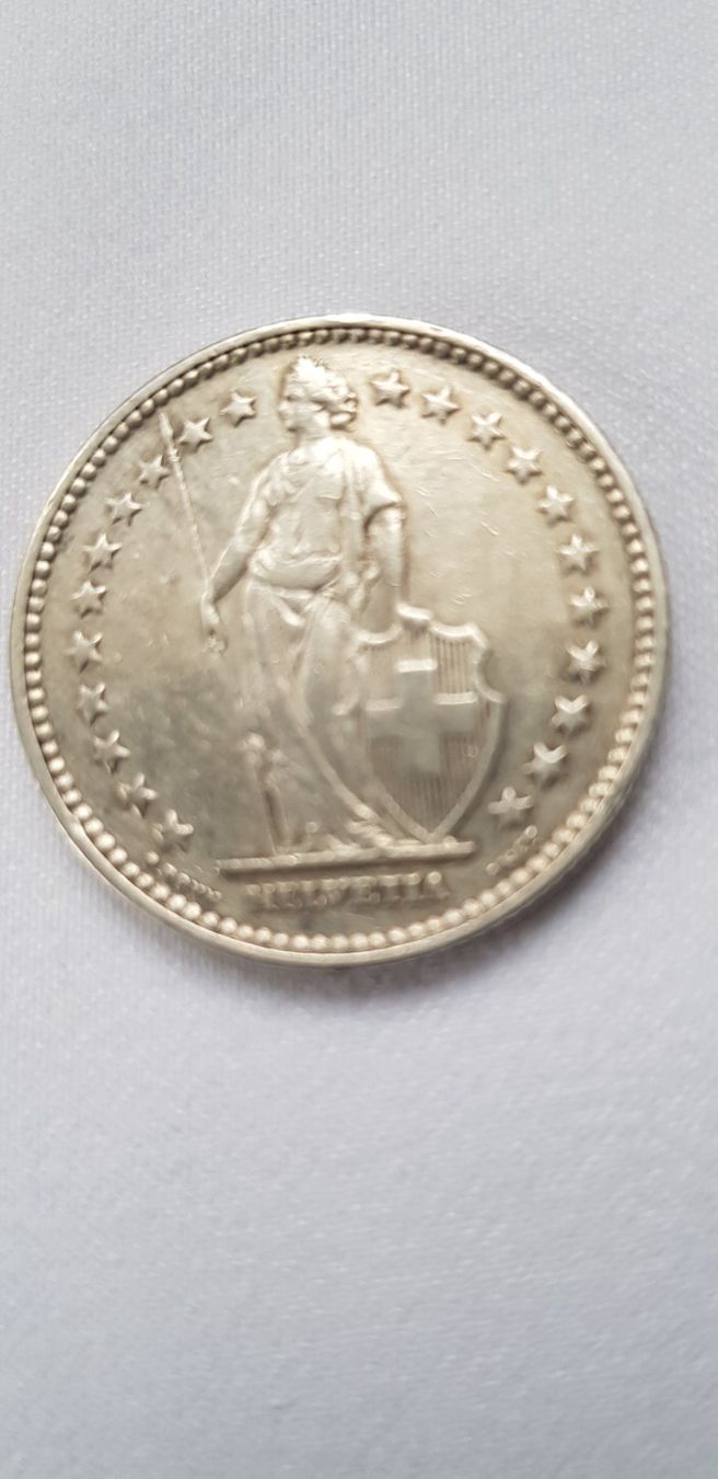 Tutti le monete: 2 Franken 1886 Schweiz – Usato da Dällikon venduto da Toyfan 6