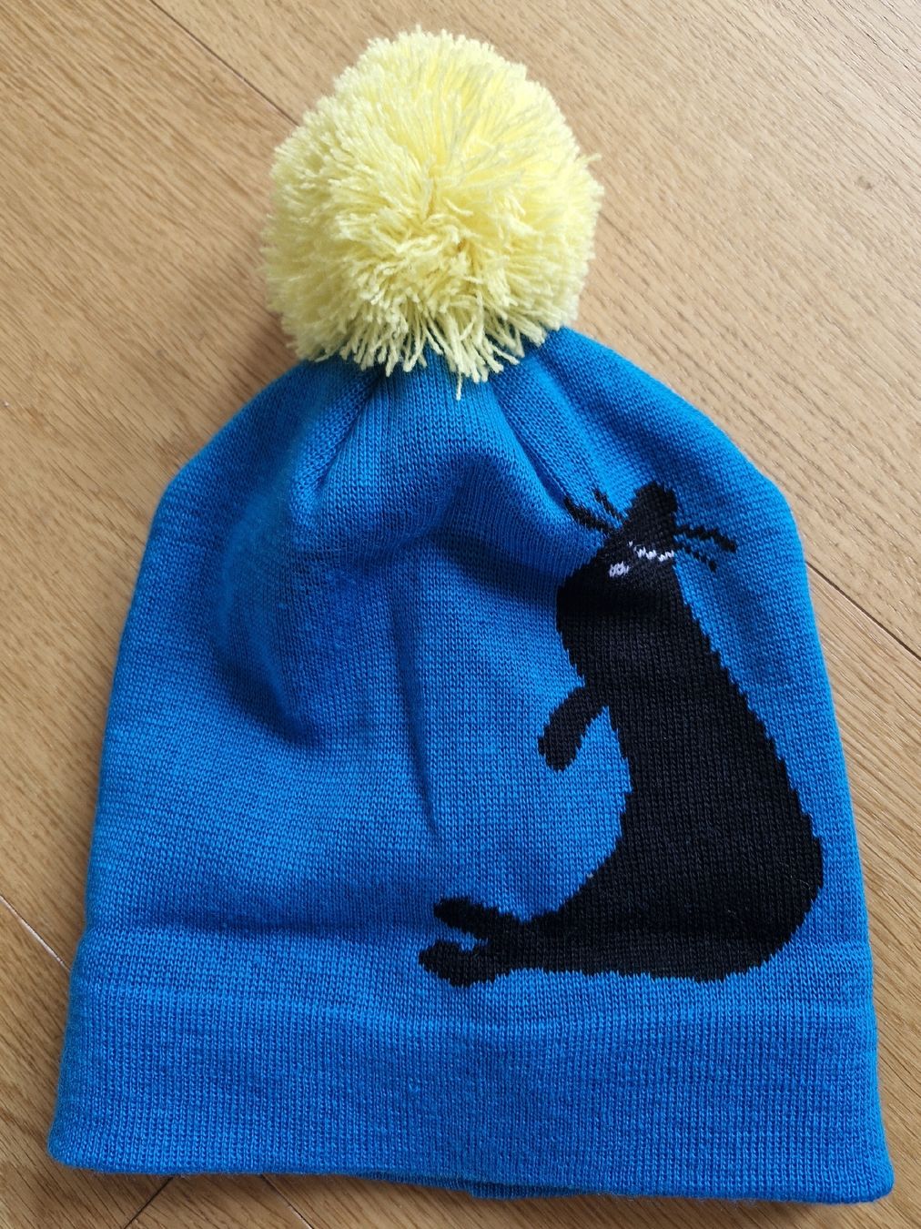 Copricapi, berretti & cappellini: Strickmütze blau mit Logo "Vanille"  – Usato da Thun venduto da rinka3 1