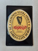 Guiness Blech Werbeschild 30x20cm