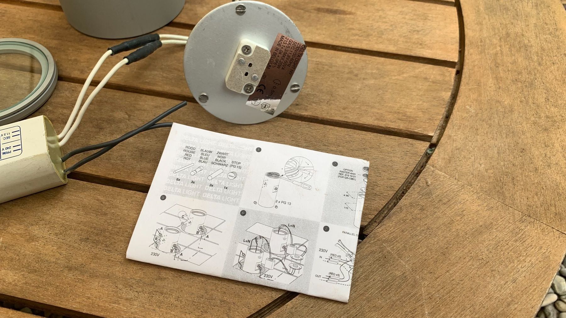 Lampes: Bodenleuchte Genie 90 R T SBL – D'occasion à Basel par Schmutpa 3