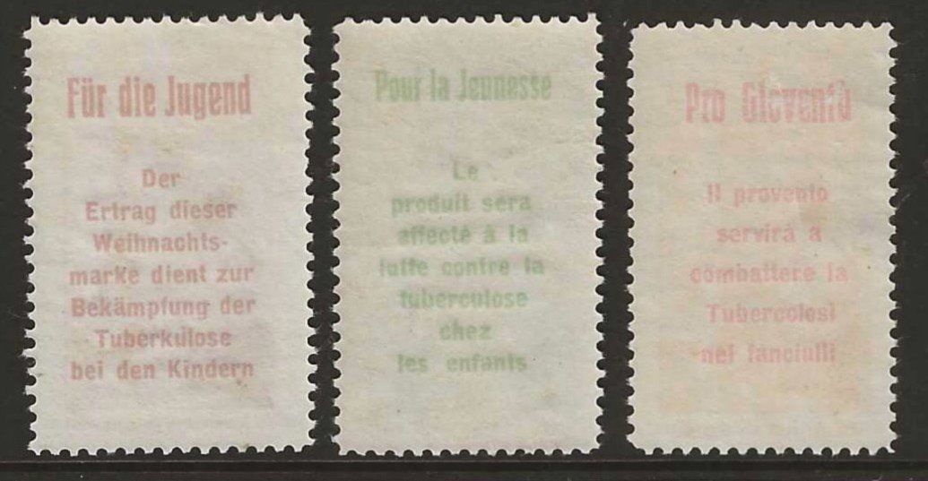 Tutti i francobolli: 1912 : Pro Juventute Vorläufer I - III postfrisch ** – Nuovo (secondo la descrizione) da Gümligen venduto da Geniusbuy 1