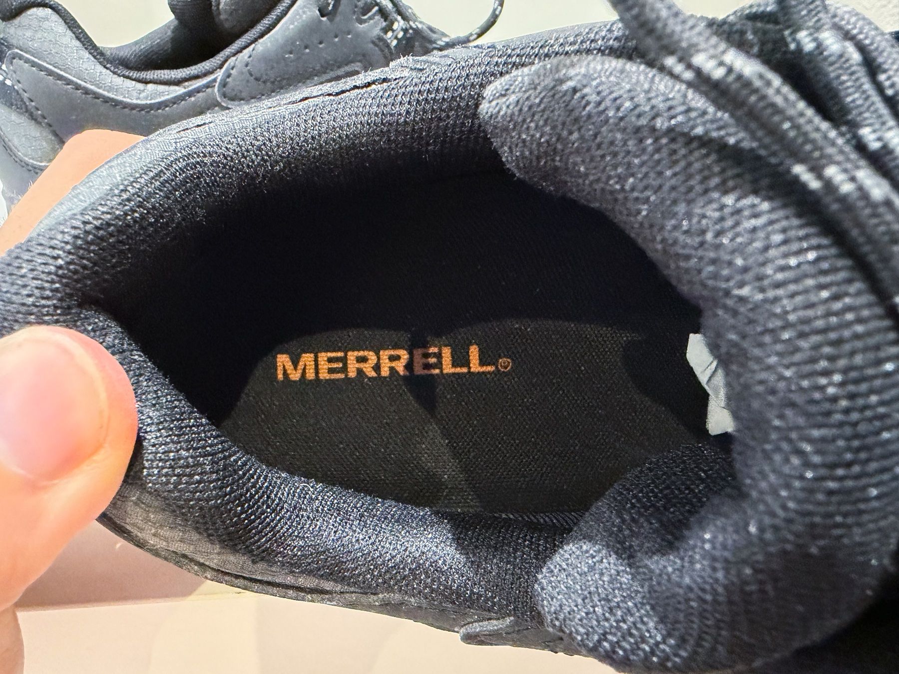 Merrell Scarpe da uomo: Merrell Gore-Tex Wanderschuhe Trekkingschuhe Schwarz Gr. 44 – Usato da Dietikon venduto da Angy94 6