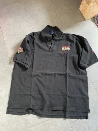KISS Alive/Worldwide Polo Shirt - ungetragen - selten