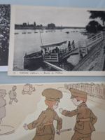 Lot de 3 cartes postales anciennes, 