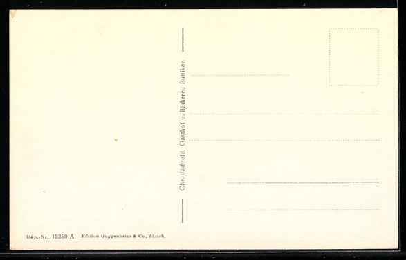 Cartoline postali: Buttikon, Ortsansicht mit Bergpanorama – Usato da Berlin venduto da bartko-reher 1