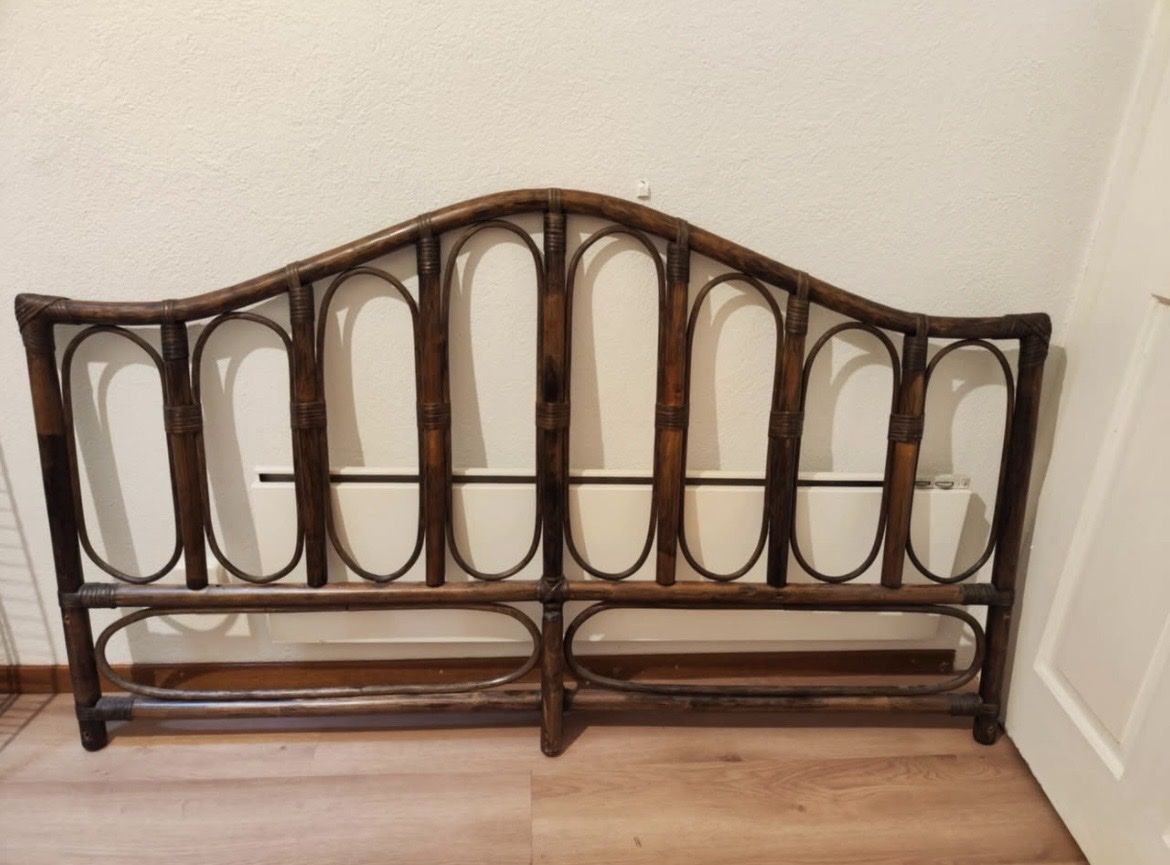 Lits: Rattan Bettgestell – D'occasion à Laupen BE par Miiya 1