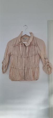 Forever New Sommer Jacke, blassrosa, Gr S, Damen Jacke