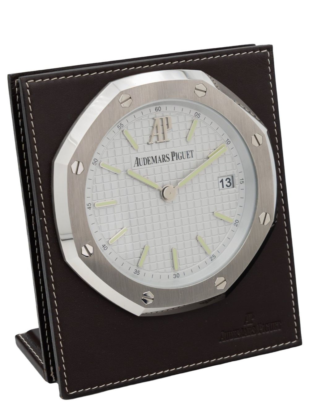 Audemars Piguet Orologi da terra & Orologi da parete: Audemars Piguet Royal Oak 8 Days Table clock date Full set – Usato da Genève venduto da aspaklariacollection 1