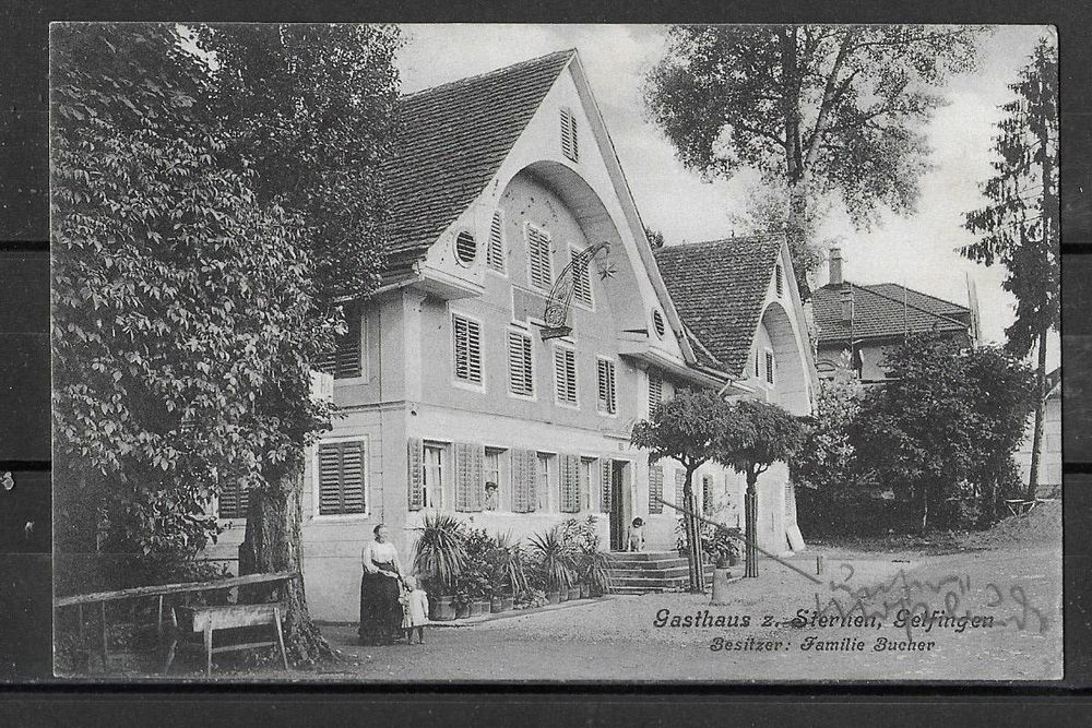 LU Gelfingen 1910 mit Gasthaus zum Sternen (Gebraucht) in Schocherswil ...