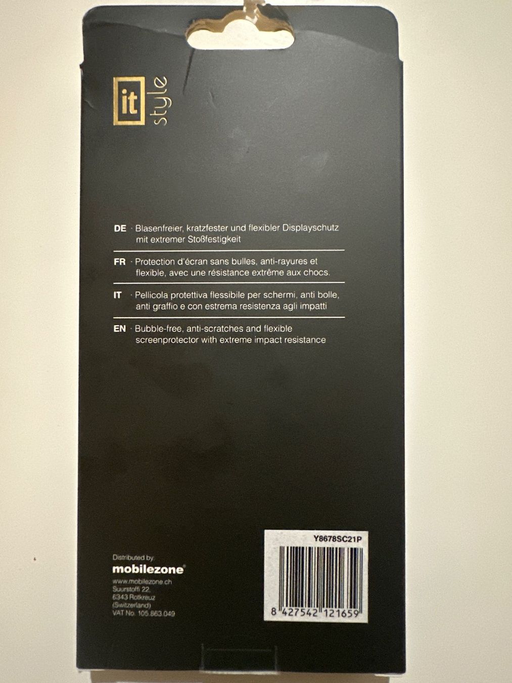 Altro in Decorazioni & Accessori: Screen Protector für Samsung S22 Plus, it style, Panzerglas – Nuovo e nell'imballaggio originale da Dübendorf venduto da bhutaner 1